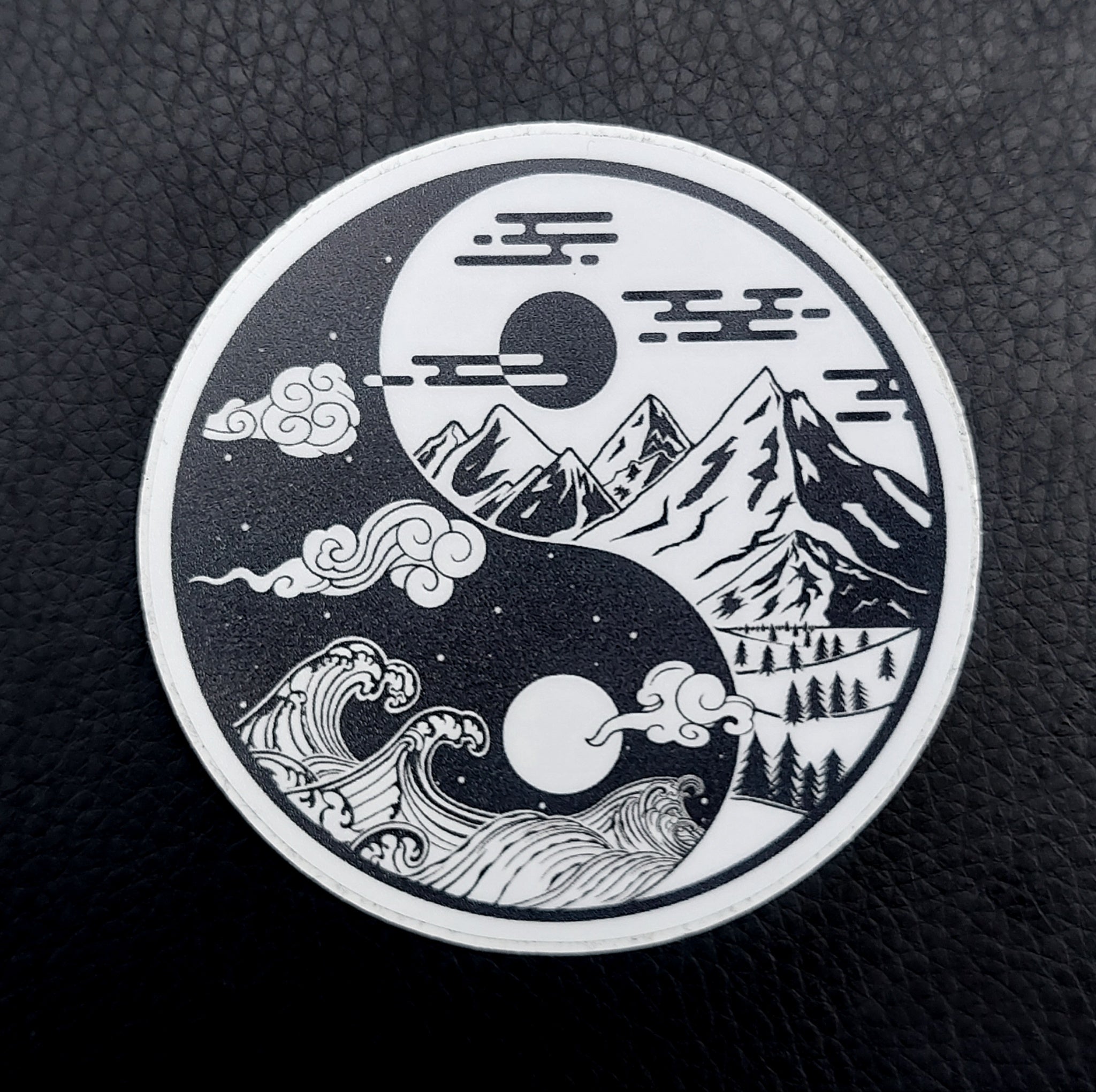 'All One' sticker <br>(black/white - 2.5 inches)